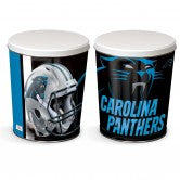 Load image into Gallery viewer, Carolina Panthers 3 gallon popcorn tin