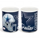 Load image into Gallery viewer, Dallas Cowboys 1 gallon popcorn tin