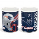 Load image into Gallery viewer, New England Patriots 1 gallon popcorn tin