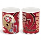 Load image into Gallery viewer, San Francisco 49ers 1 gallon popcorn tin