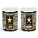 Load image into Gallery viewer, US Army 1 Gallon Popcorn Tin