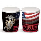 Load image into Gallery viewer, US Marines 3 Gallon Popcorn Tin