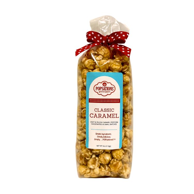 4oz Popsations Gourmet Popcorn Ribbon Bag