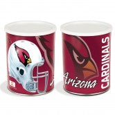 Load image into Gallery viewer, Arizona Cardinals 3 gallon popcorn tin
