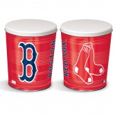 Boston Red Sox 3 gallon popcorn tin