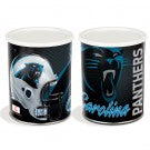 Carolina Panthers 1 gallon popcorn tin