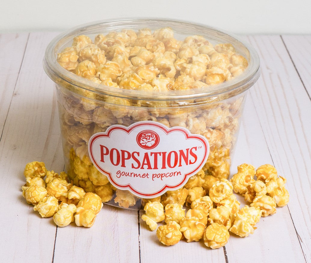 Clear Gourmet Popcorn Tubs
