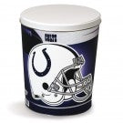 Indianapolis Colts 3 gallon popcorn tin