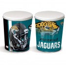 Load image into Gallery viewer, Jacksonville Jaguars 1 gallon popcorn tin
