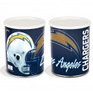 Los Angeles Chargers 1 gallon popcorn tin