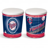 Load image into Gallery viewer, Minnesota Twins 3 gallon popcorn tin
