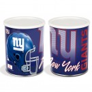 Load image into Gallery viewer, New York Giants 1 gallon popcorn tin 

