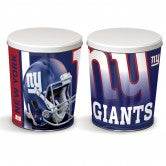 Load image into Gallery viewer, New York Giants 3 gallon popcorn tin
