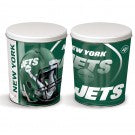 Load image into Gallery viewer, New York Jets 3 gallon popcorn tin 
