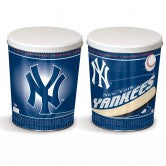 Load image into Gallery viewer, New York Yankees 3 gallon popcorn tin
