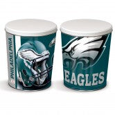 Load image into Gallery viewer, Philadelphia Eagles 3 gallon popcorn tin
