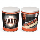 San Francisco Giants 3 gallon popcorn tin
