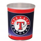 Texas Rangers 1 gallon popcorn tin