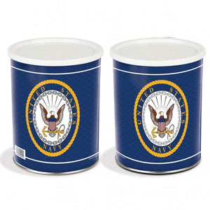 US Navy 1 Gallon Popcorn Tin