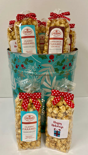 Popcorn Tin Filled with individual bags