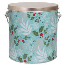 Load image into Gallery viewer, Winter Holly Popcorn Tin
